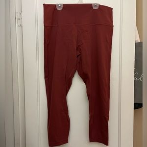 LuluLemon Wonder Under Leggings in Mauve